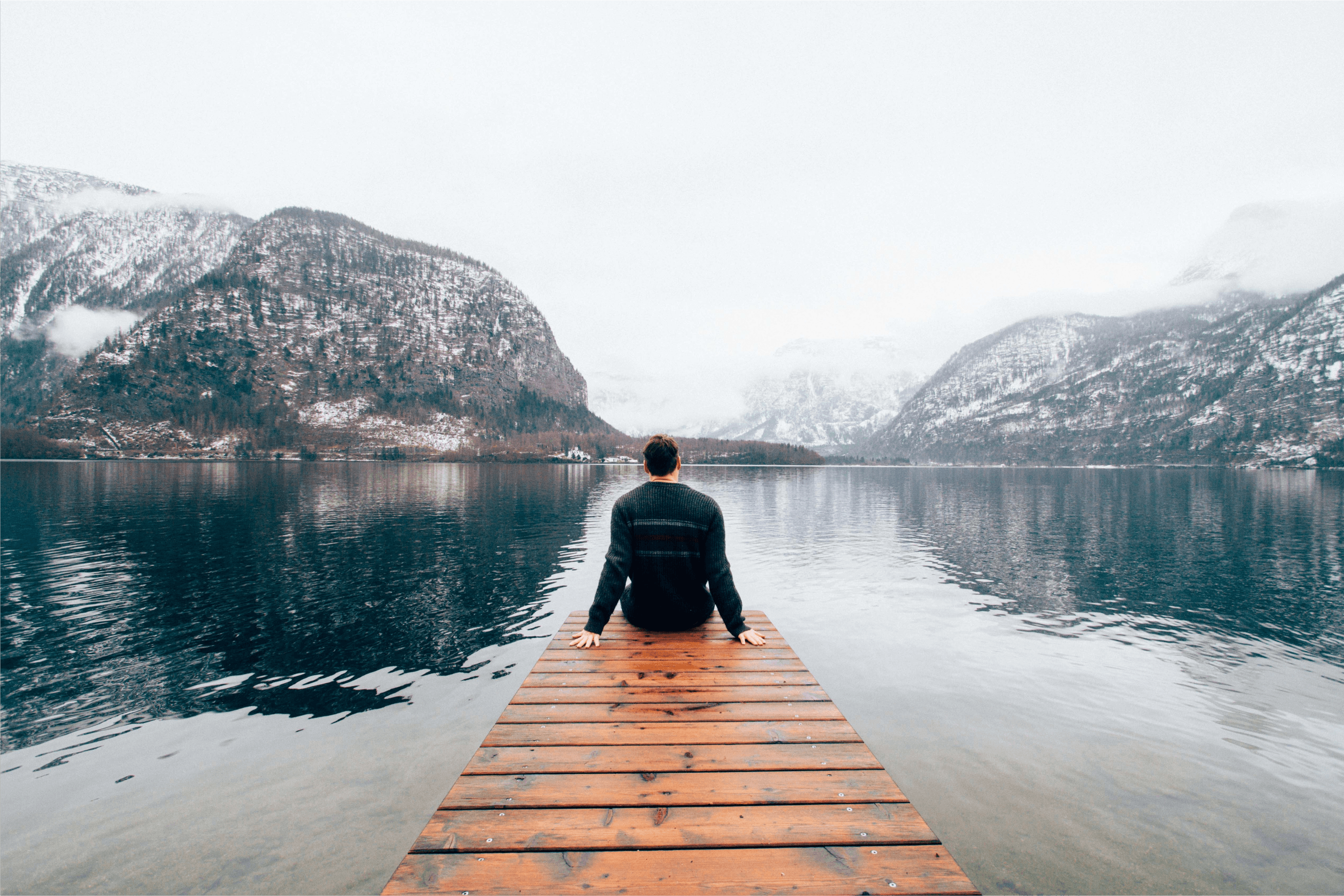 Man on a dock